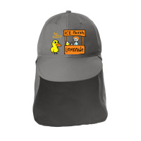 Duck At The Lemonade Stand Sun Shade Cap | Artistshot