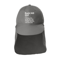 Rock Hill Girl Mo Missouri Funny City Home Roots Gift Sun Shade Cap | Artistshot