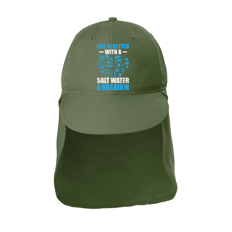 Saltwater Aquarium & Fishkeeping Gifts T Shirt Sun Shade Cap by bibonzgulnacqo | Artistshot