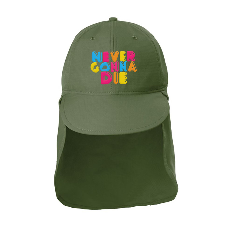 Never Gonna Die Sun Shade Cap by qulonuhun | Artistshot