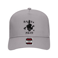 Middle Finger Mesh Back Trucker Hat | Artistshot