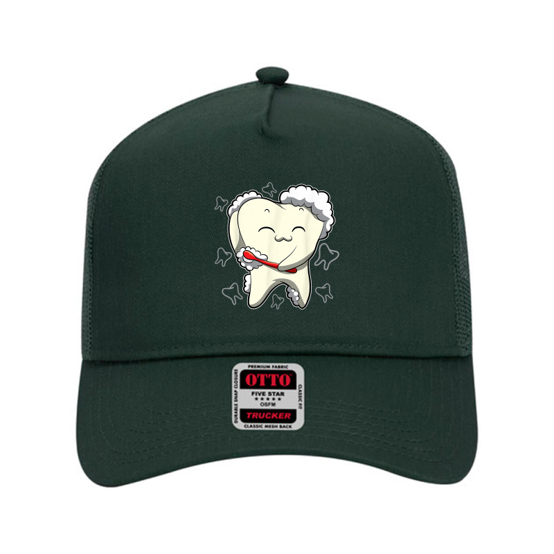 Healthy Teeth   Daily Tooth Brushing   Dentist T Shirt Mesh Back Trucker Hat | Artistshot