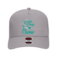 Last Day Of Chemo Myasthenia Gravis Awareness Butterfly Premium T Shir Mesh Back Trucker Hat | Artistshot