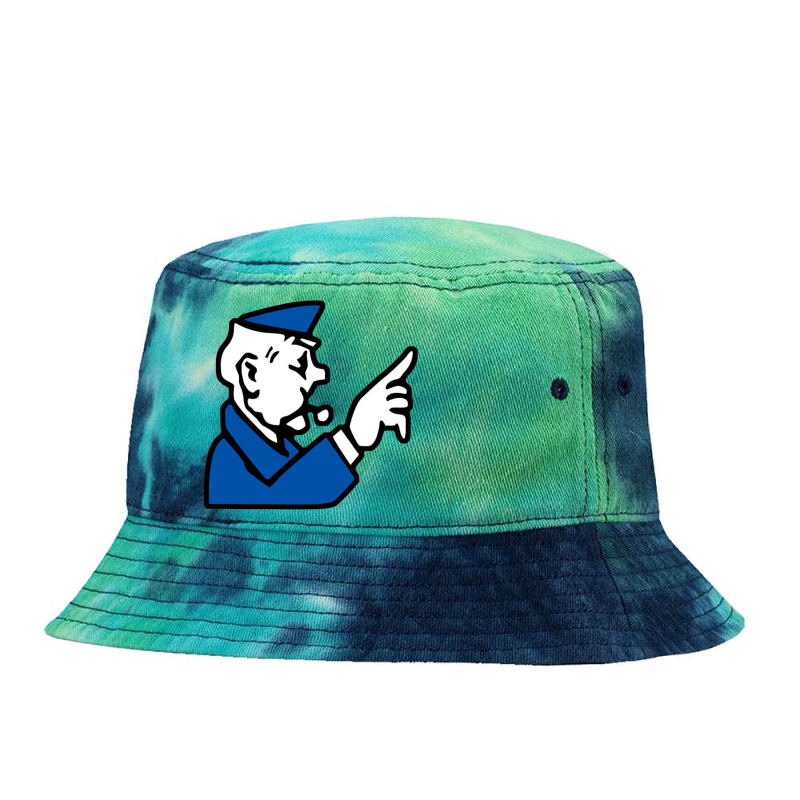 Monopoly Go To Jail Tie Dyed Bucket Hat by SaraAnnLee | Artistshot