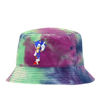 Standing Cute Blue Tie Dyed Bucket Hat | Artistshot