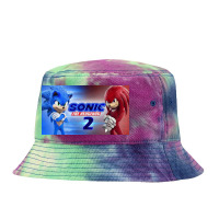 The Cute Blue And Red Tie Dyed Bucket Hat | Artistshot