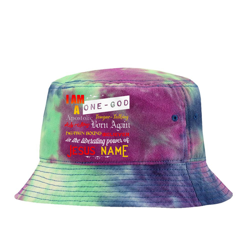 Apostolic Believer   Apostolic Tie Dyed Bucket Hat | Artistshot