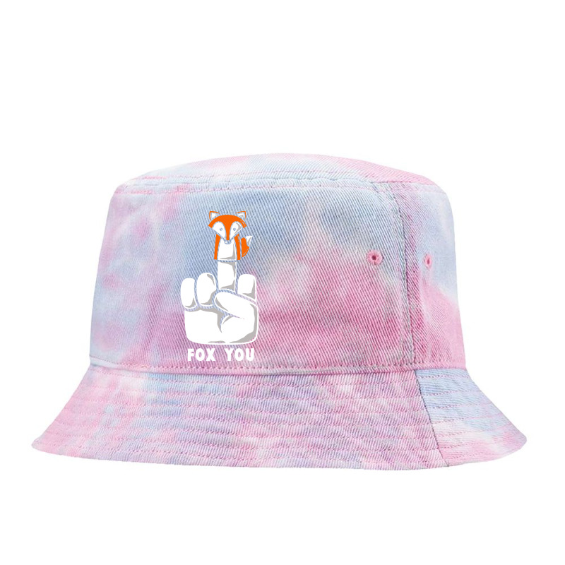 Fox You Tie Dyed Bucket Hat by Farikha | Artistshot