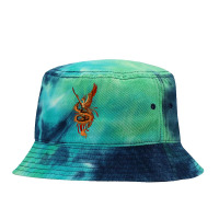 Phoenix Vs Dragon Mythological Tie Dyed Bucket Hat | Artistshot