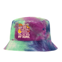 Chicken Cock Cooked Chicken Wing Chicken Wing Hot Dog Bolgona Macaroni Tie Dyed Bucket Hat | Artistshot