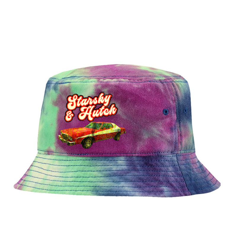 Starsky And Hutch Tie Dyed Bucket Hat by Nindy Tees | Artistshot