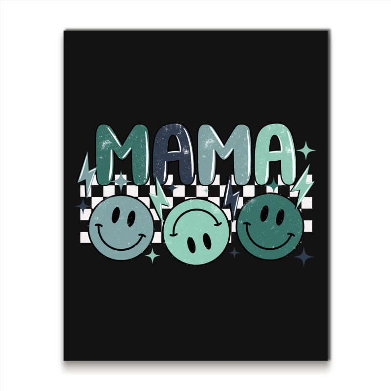 Grunge Boy Mama Metal Print Vertical | Artistshot