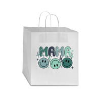 Grunge Boy Mama Star Paper Bag - 13 X 7 X 13 | Artistshot