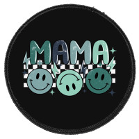 Grunge Boy Mama Round Patch | Artistshot