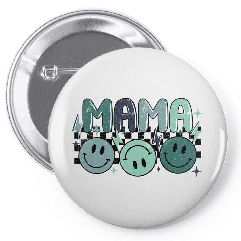 Grunge Boy Mama Pin-back Button | Artistshot