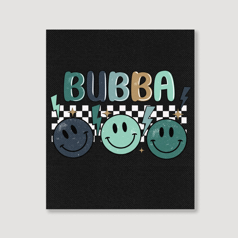 90s Retro Sibling Bubba Portrait Canvas Print | Artistshot