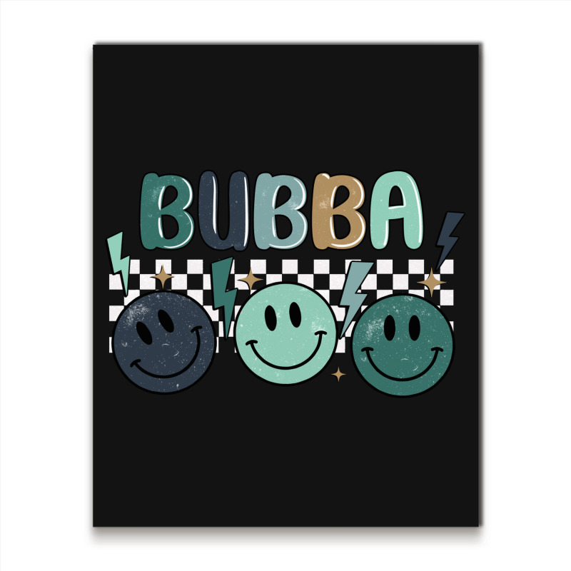 90s Retro Sibling Bubba Metal Print Vertical | Artistshot