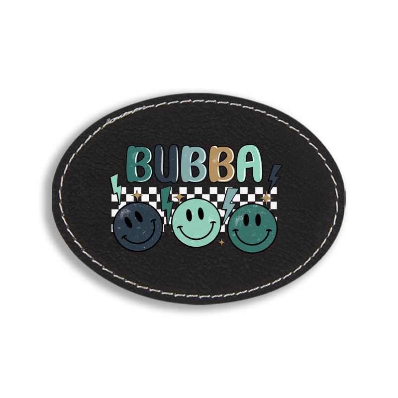 90s Retro Sibling Bubba Oval Leatherette Patch | Artistshot