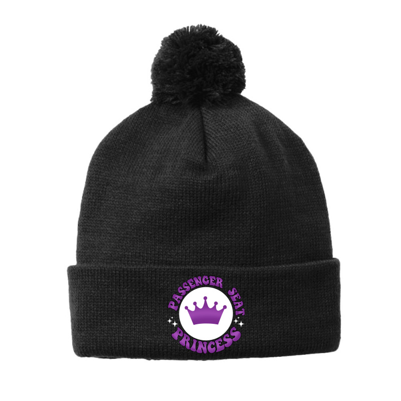 He Drives Everywhere And I Just Look Like A Snack Pom Pom Beanie by Oma's Magic World | Artistshot