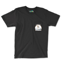 Born To Ski Forced To Work - Skier Skiing Winter Pocket T-shirt | Artistshot