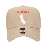 Calabasas California Usa State America Travel Californian T Shirt Adjustable Baseball Cap | Artistshot