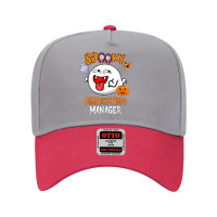 Boo Halloween Costume Spooky Marketing Manager T Shirt Adjustable Baseball Cap | Artistshot