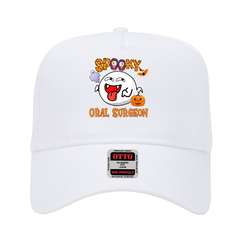 Boo Halloween Costume Spooky Oral Surgeon T Shirt Adjustable Baseball Cap by riogasehzilahiy | Artistshot