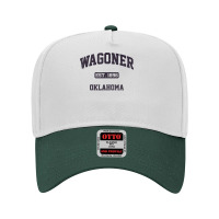 Wagoner Oklahoma Ok Vintage State Athletic Style T Shirt Adjustable Baseball Cap | Artistshot