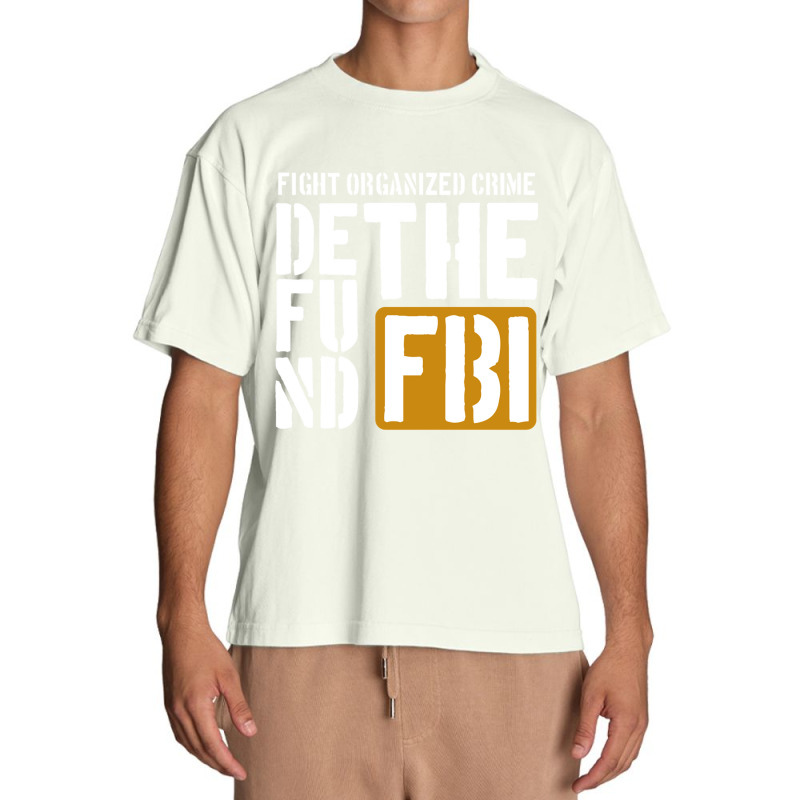 Defunf The Fbi Fight Organized Crime Urban Heavy T-shirt by cm-arts | Artistshot