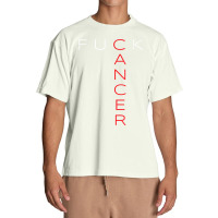 Fuck Cancer Cancer Awareness For Men And Women Urban Heavy T-shirt | Artistshot