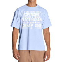 Funny Electrician Art For Men Dad Electronics Engineering Urban Heavy T-shirt | Artistshot