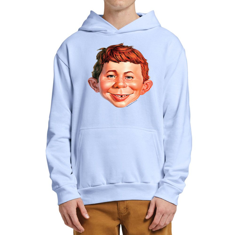 Mad Magazine Alfred Head Sweatsweat Urban Pullover Hoodie | Artistshot