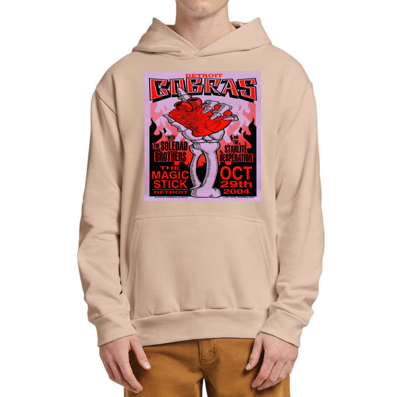 The Detroit Cobras Urban Pullover Hoodie by fplaidehx | Artistshot