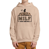 Milf Man I Love Fall Funny Woman Autumn Seasons Lover Sweatshirt Urban Pullover Hoodie | Artistshot