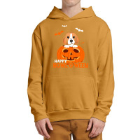 Cute Halloween Beagle Dog Pumpkin Costumes Thanksgiving Urban Pullover Hoodie | Artistshot