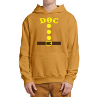 Doc Dwarf Halloween Costume Tee Matching Family Doc Dwarf Urban Pullover Hoodie | Artistshot