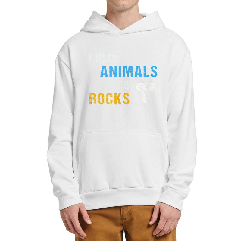 Saltwater Aquarium Saltwater Fish Tank I Glue Animals To Rocks Urban Pullover Hoodie by milkymanarts | Artistshot