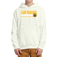 Land Manager Hourly Rate   Funny Property Manager T Shirt Urban Pullover Hoodie | Artistshot