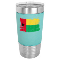 Guinea Bissau Flag Pride Friendship Proud Peace Vintage T Shirt Leatherette Tumbler | Artistshot