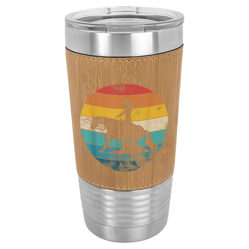 Western Rider Reining Quarter Horse Sliding Stop Day Gift Leatherette Tumbler | Artistshot