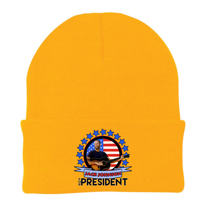 Jack Johnson For President 2020 Beanie by sabrinajohnie | Artistshot