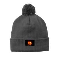 First Image Of Milky Way Black Hole 2022 Sagittarius A T Shirt Pom Pom Beanie | Artistshot