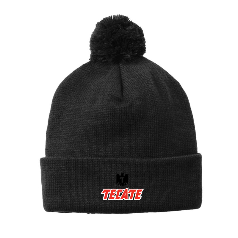 Tecate Pom Pom Beanie by davisucle | Artistshot