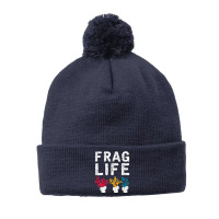 Frag Life Saltwater Reef Tank Funny Aquarium T Shirt Pom Pom Beanie | Artistshot