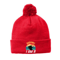 Boom I Am 8 Dabbing Boys 8th Birthday Eight Years T Shirt Pom Pom Beanie | Artistshot