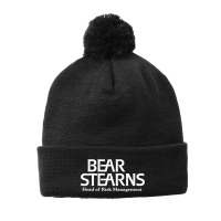 Bear Stearns   Head Of Risk Management Pom Pom Beanie | Artistshot