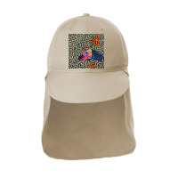 Animal Collective 8 Sun Shade Cap | Artistshot