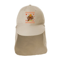 Football Turkey Football Thankful Thanksgiving Christmas Funny 404 Sun Shade Cap | Artistshot