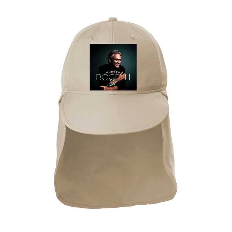 Andrea Bocelli -  Italian Operatic Tenor And Multi-instrumentalist Sun Shade Cap by whisker | Artistshot