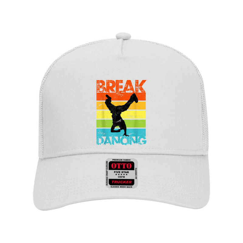 Vintage Breakdancing B Boy Break Dance Urban Dance Hip Hop T Shirt Mesh Back Trucker Hat by AshleyPenez | Artistshot